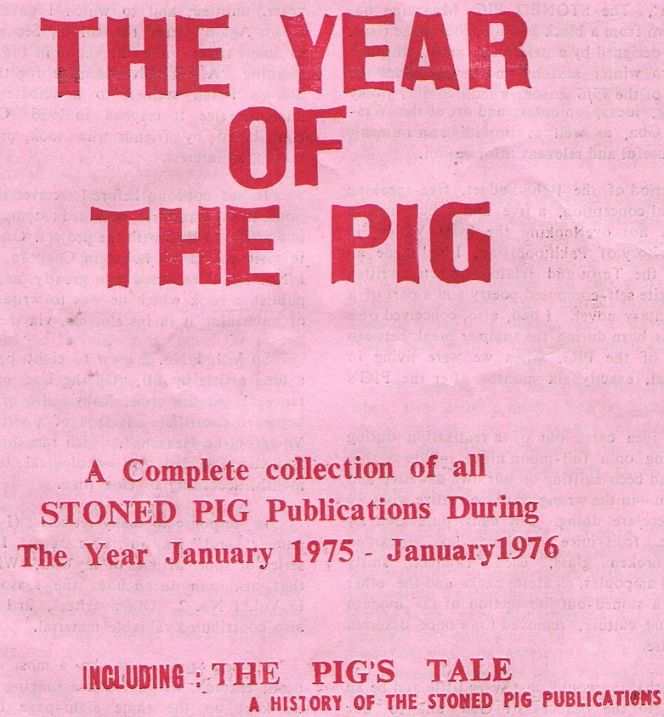 The Year of the Pig Page 1 